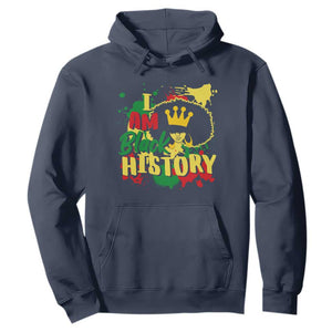 I Am Black History Hoodie Afro Queen African American Pride