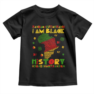 I Am Black History Baby Shirt African American Pride Kente