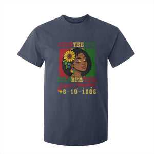 Juneteenth 1865 Black Freedom Celebration T Shirt For Kid Afrocentric Pride Melanin Girl