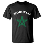 Morocco Pride Flag Star T Shirt Patriotic Moroccan Heritage Souvenir