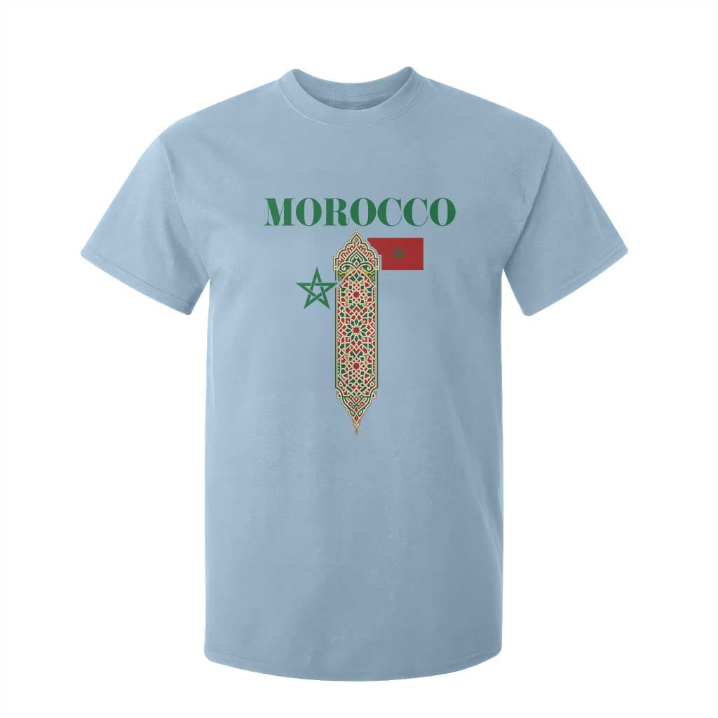 Traditional Moroccan Mosaic Archway Graphic T Shirt For Kid Morocco Architecture Tile Pattern