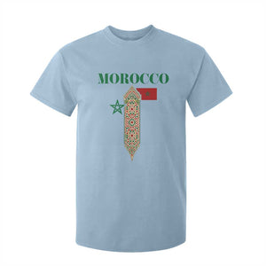 Traditional Moroccan Mosaic Archway Graphic T Shirt For Kid Morocco Architecture Tile Pattern