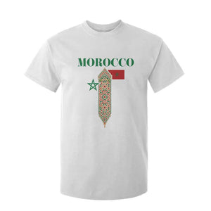Traditional Moroccan Mosaic Archway Graphic T Shirt For Kid Morocco Architecture Tile Pattern