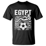 Egypt Soccer Misr Pride Arabic Calligraphy T Shirt Egyptian Football Fans Ancient Pyramid Heritage Graphic