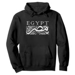 Egypt Misr Arabic Calligraphy Hoodie Vintage Egyptian Heritage Pharaonic Pattern Graphic