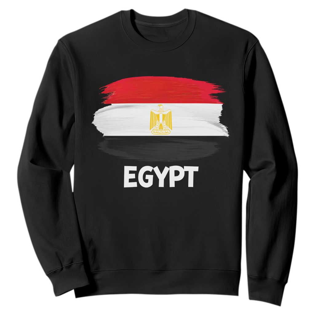 Egypt Flag Misr Pride Sweatshirt Egyptian Eagle of Saladin Heritage