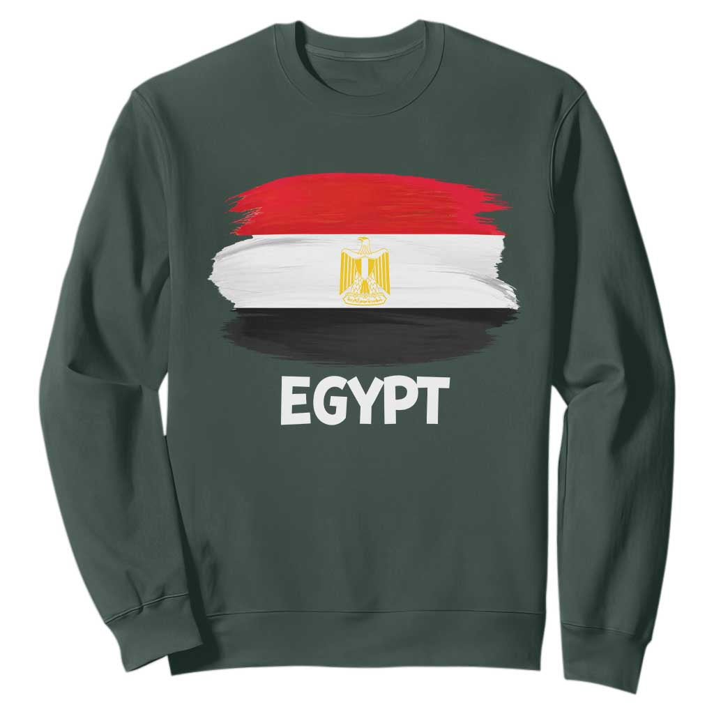 Egypt Flag Misr Pride Sweatshirt Egyptian Eagle of Saladin Heritage