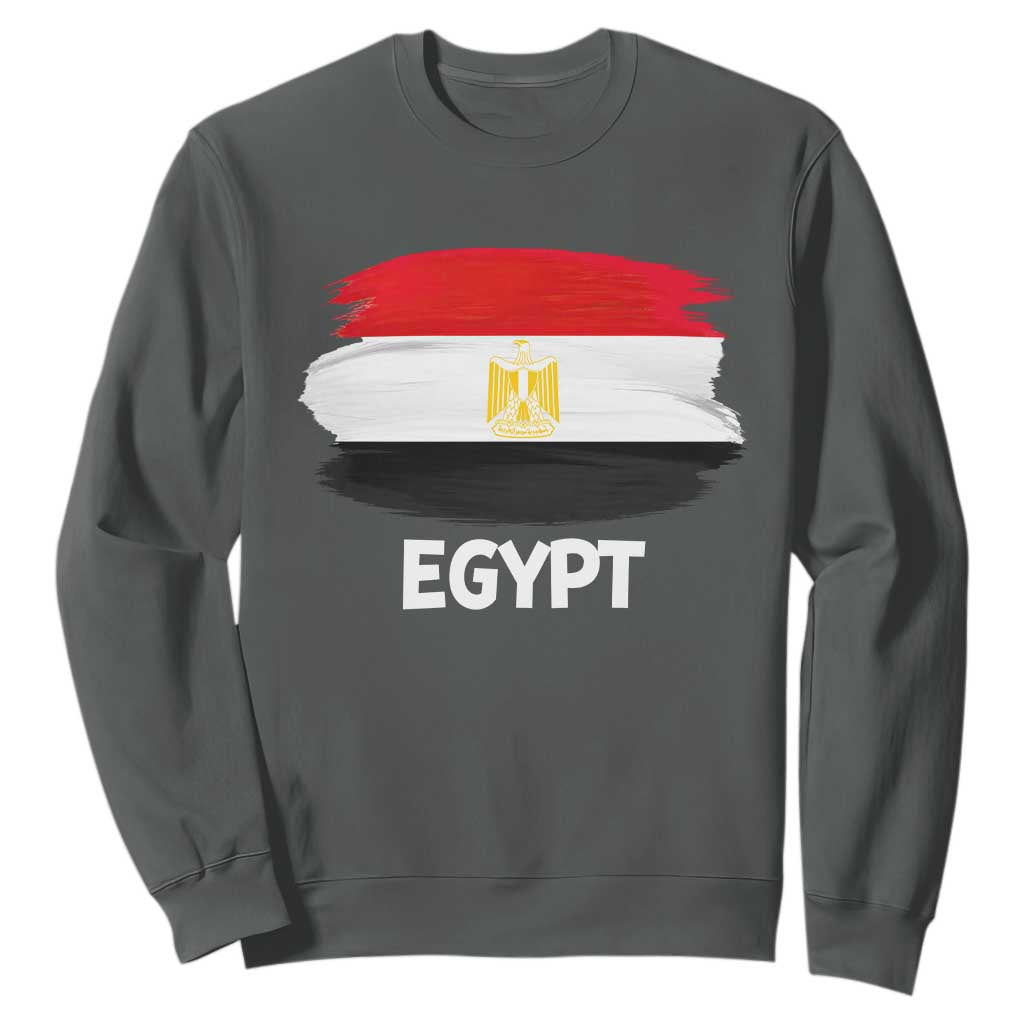 Egypt Flag Misr Pride Sweatshirt Egyptian Eagle of Saladin Heritage