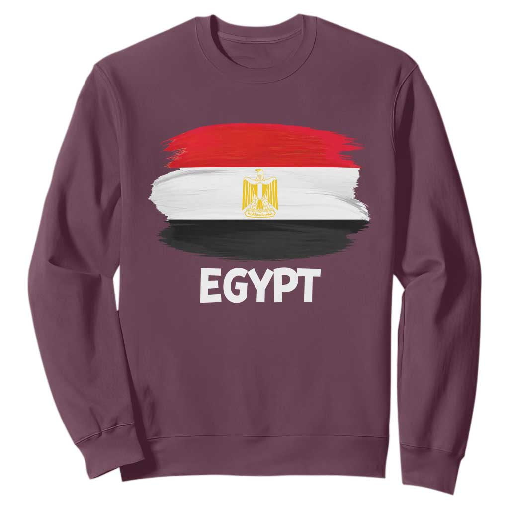 Egypt Flag Misr Pride Sweatshirt Egyptian Eagle of Saladin Heritage