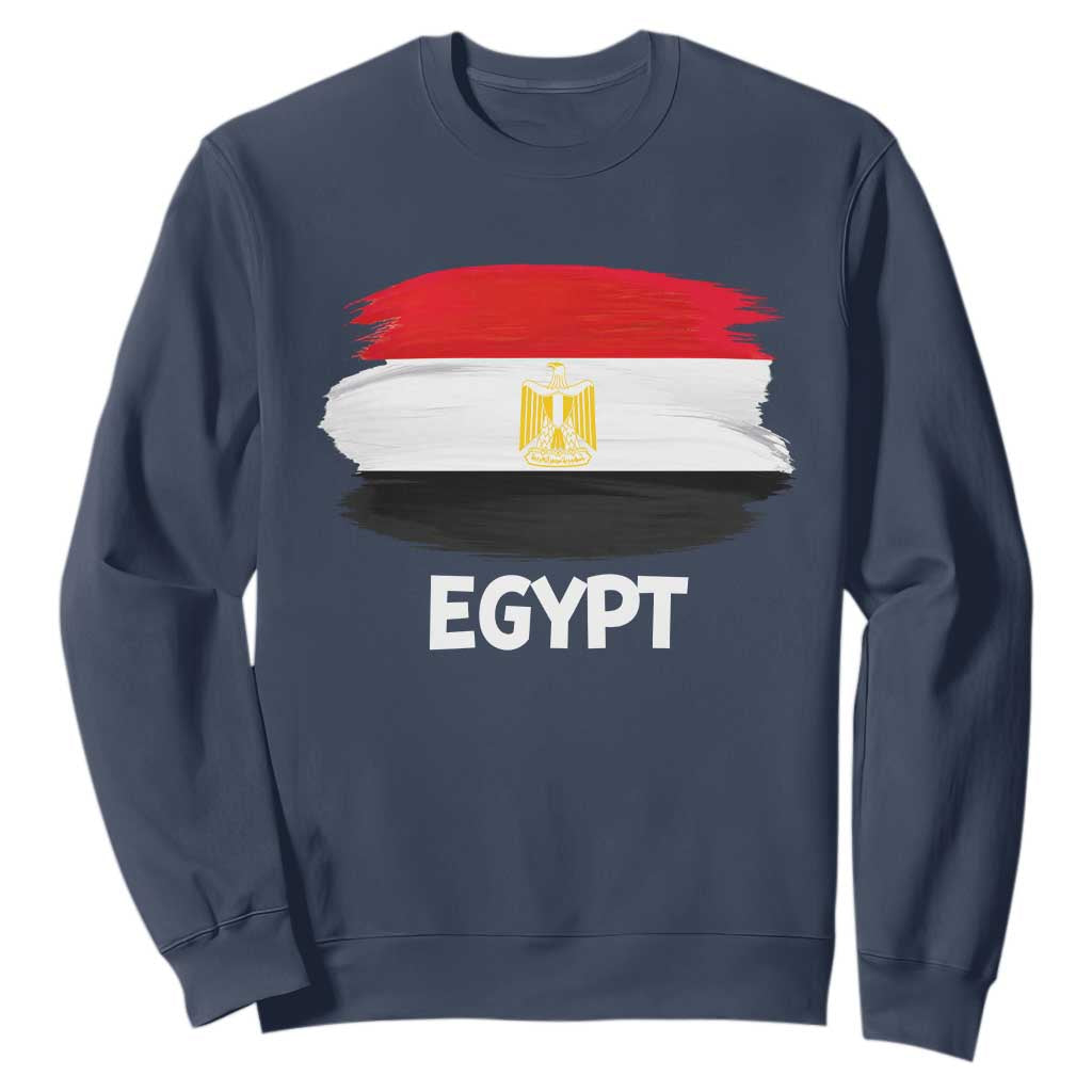 Egypt Flag Misr Pride Sweatshirt Egyptian Eagle of Saladin Heritage
