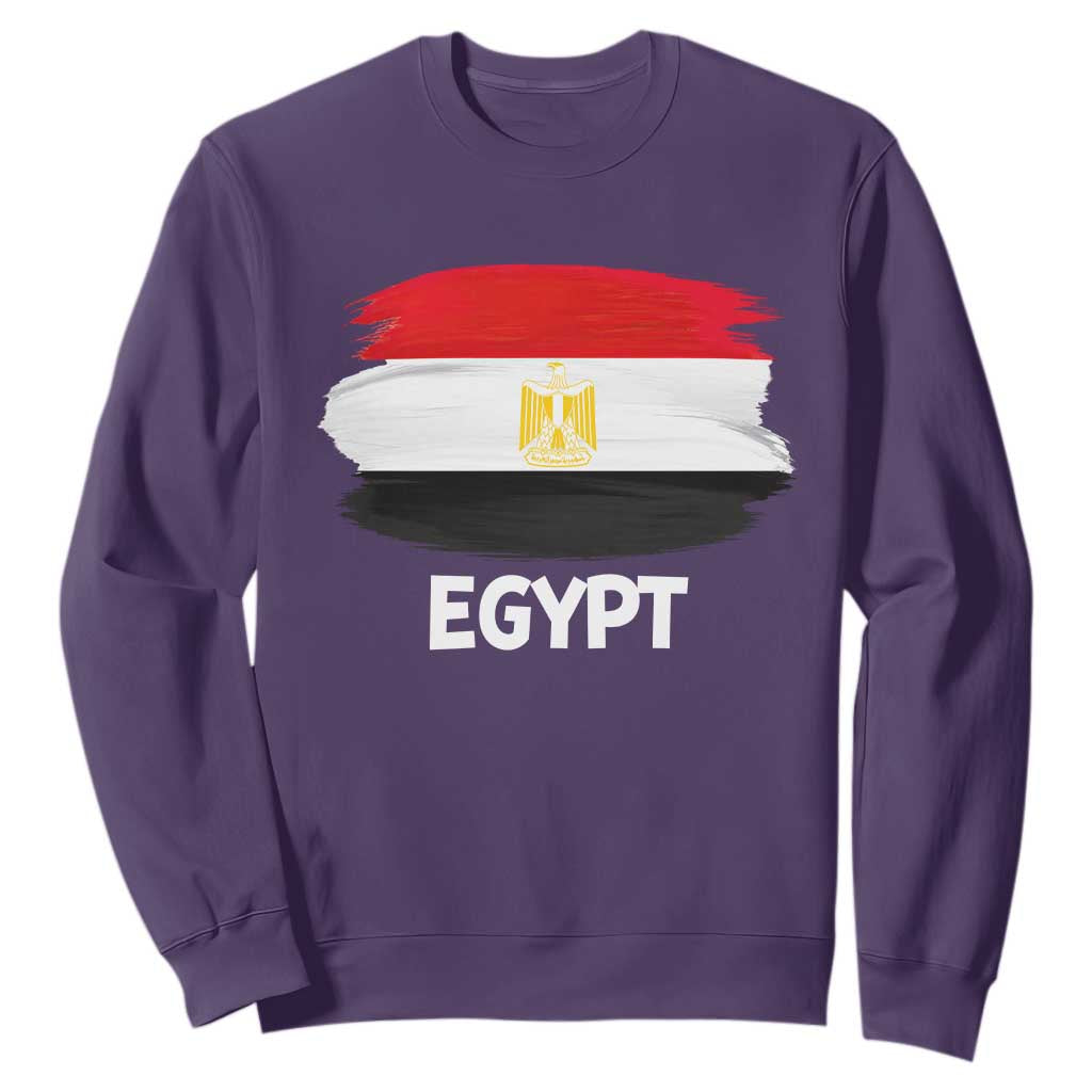 Egypt Flag Misr Pride Sweatshirt Egyptian Eagle of Saladin Heritage