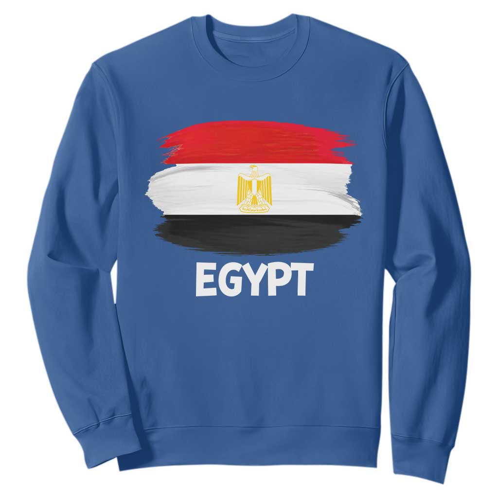 Egypt Flag Misr Pride Sweatshirt Egyptian Eagle of Saladin Heritage