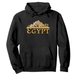 Ancient Egypt Pyramids Sphinx Graphic Hoodie Vintage Egypt Anubis History Buff Travel Souvenir