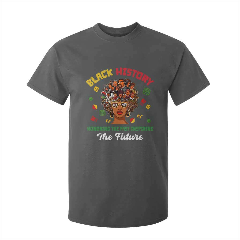 Black History Month T Shirt For Kid Honoring The Past Inspiring The Future African American Roots