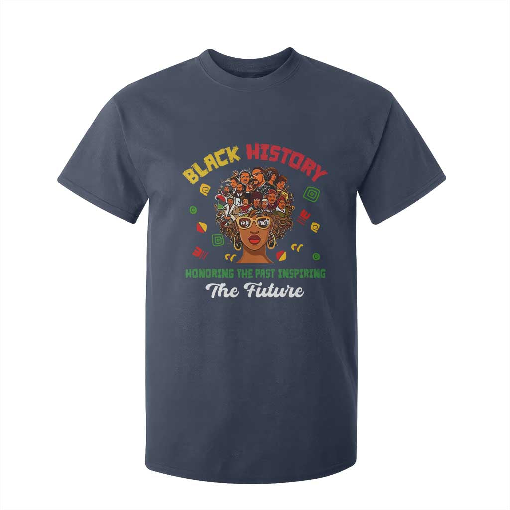 Black History Month T Shirt For Kid Honoring The Past Inspiring The Future African American Roots