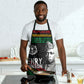 Henry Johnson Black History Month Apron Pan African Colors Tribal Geometric Pattern