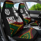 Henry Johnson Black History Month Car Seat Cover Pan African Colors Tribal Geometric Pattern