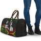 Henry Johnson Black History Month Travel Bag Pan African Colors Tribal Geometric Pattern