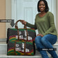 Henry Johnson Black History Month Travel Bag Pan African Colors Tribal Geometric Pattern