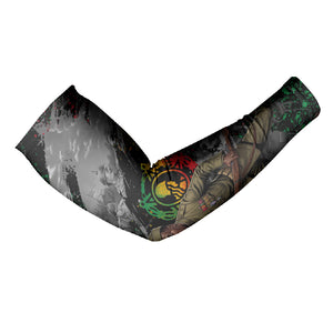 Henry Johnson Black History Month Arm Sleeves Harlem Hellfighters Pan African Grunge Art