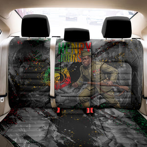 Henry Johnson Black History Month Back Car Seat Cover Harlem Hellfighters Pan African Grunge Art