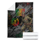 Henry Johnson Black History Month Blanket Harlem Hellfighters Pan African Grunge Art