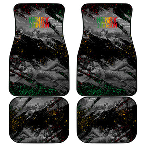 Henry Johnson Black History Month Car Mats Harlem Hellfighters Pan African Grunge Art