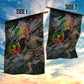 Henry Johnson Black History Month Garden Flag Harlem Hellfighters Pan African Grunge Art