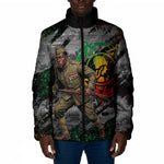 Henry Johnson Black History Month Padded Jacket Harlem Hellfighters Pan African Grunge Art