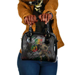 Henry Johnson Black History Month Shoulder Handbag Harlem Hellfighters Pan African Grunge Art