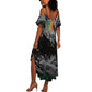 Henry Johnson Black History Month Summer Maxi Dress Harlem Hellfighters Pan African Grunge Art