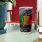 Henry Johnson Black History Month Tumbler Cup Harlem Hellfighters Pan African Grunge Art