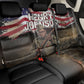 Henry Johnson Black History Month Back Car Seat Cover Distressed US Flag American Hero Portrait