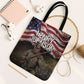 Henry Johnson Black History Month Tote Bag Distressed US Flag American Hero Portrait