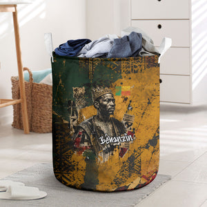 Benin Independence Day King Behanzin Laundry Basket Dahomey Amazons National Motto
