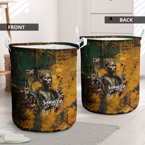 Benin Independence Day King Behanzin Laundry Basket Dahomey Amazons National Motto