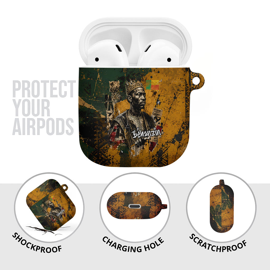 Benin Independence Day King Behanzin AirPods Case Dahomey Amazons National Motto