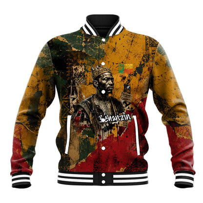 Benin Independence Day King Behanzin Baseball Jacket Dahomey Amazons National Motto