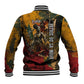 Benin Independence Day King Behanzin Baseball Jacket Dahomey Amazons National Motto