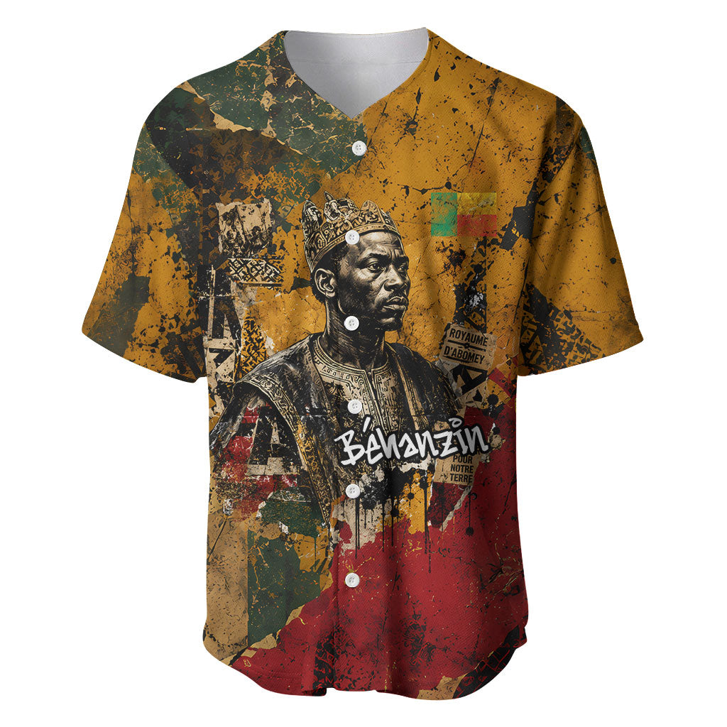 Benin Independence Day King Behanzin Baseball Jersey Dahomey Amazons National Motto