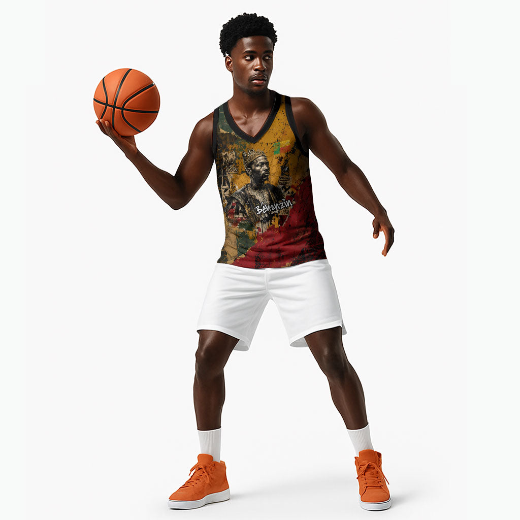 Benin Independence Day King Behanzin Basketball Jersey Dahomey Amazons National Motto