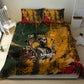 Benin Independence Day King Behanzin Bedding Set Dahomey Amazons National Motto