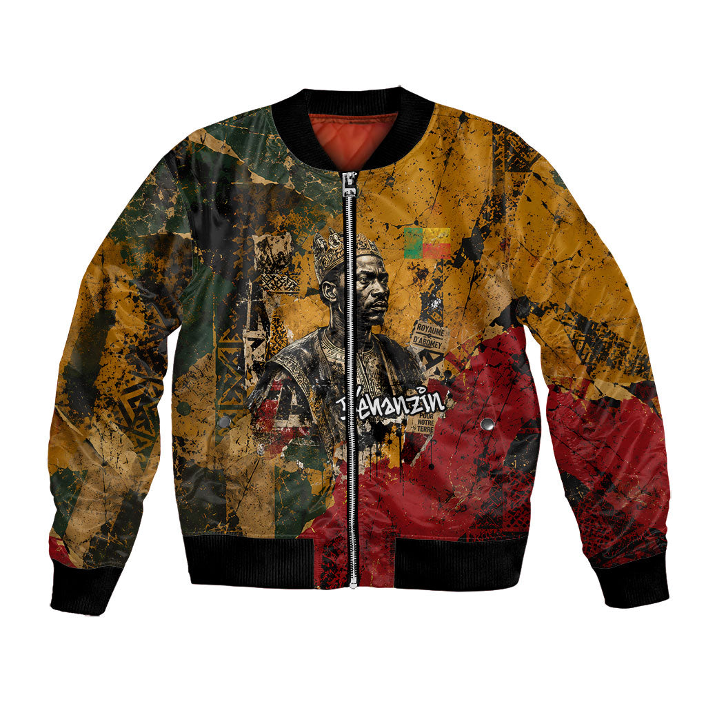 Benin Independence Day King Behanzin Bomber Jacket Dahomey Amazons National Motto
