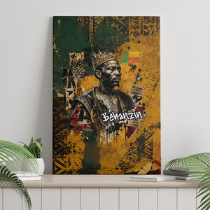 Benin Independence Day King Behanzin Canvas Wall Art Dahomey Amazons National Motto