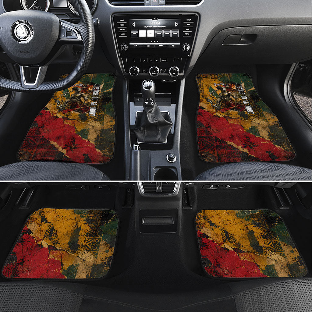 Benin Independence Day King Behanzin Car Mats Dahomey Amazons National Motto