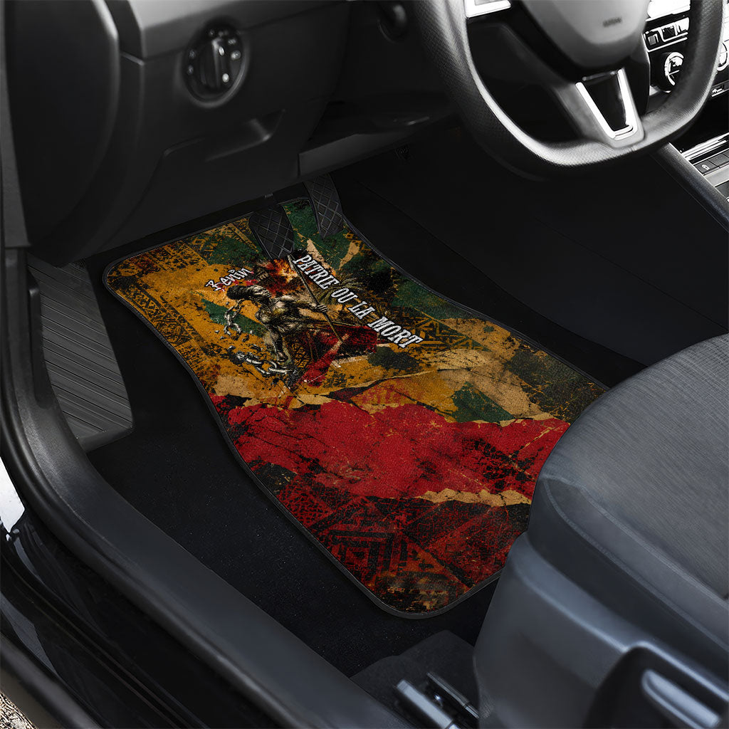 Benin Independence Day King Behanzin Car Mats Dahomey Amazons National Motto