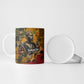 Benin Independence Day King Behanzin Ceramic Mug Dahomey Amazons National Motto