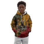 Benin Independence Day King Behanzin Kid Hoodie Dahomey Amazons National Motto