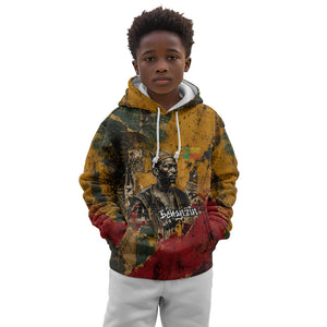 Benin Independence Day King Behanzin Kid Hoodie Dahomey Amazons National Motto