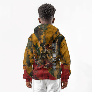 Benin Independence Day King Behanzin Kid Hoodie Dahomey Amazons National Motto